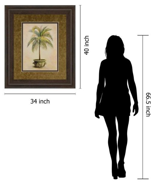 Classy Art Potted Palm Il Wall Art-3