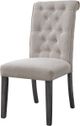 ACME Furniture Yabeina 2-Piece Beige/Gray Side Chair Set-4