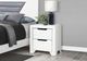 Monarch Specialties Inc. Light Grey/White Nightstand-2