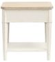 Magnussen Home® Echo Isles Driftwood and Sea Pearl Rectangular End Table-3