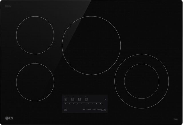 LG 30" Black Electric Cooktop with UltraHeat™ 2.5kW Element-0