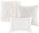 Olliix by Madison Park Signature White King Hollywood Glam Comforter Set-2