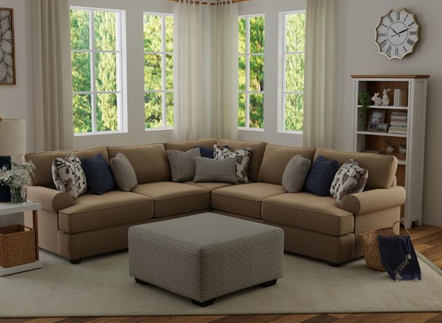 Corinthian Furniture Fondren Dusk Cocktail Ottoman-1
