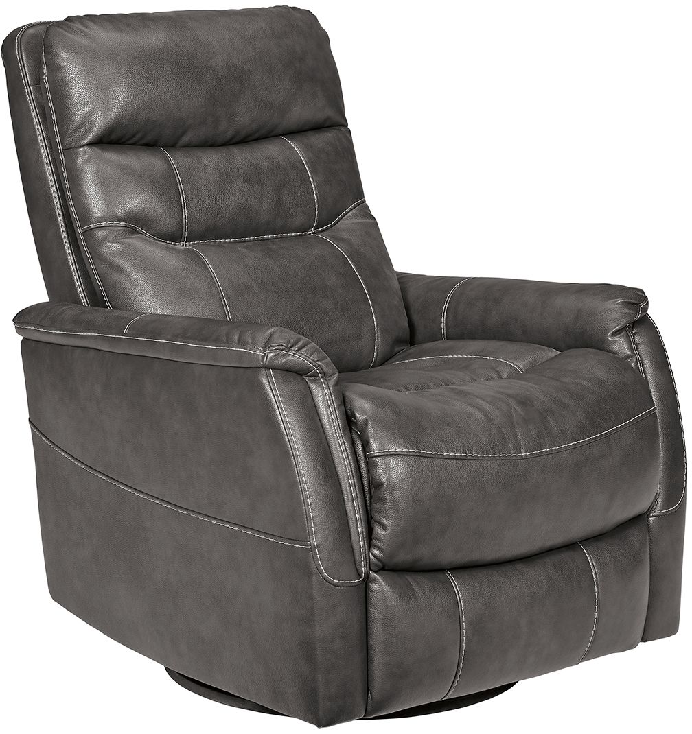 Signature Design by Ashley Riptyme Quarry Swivel Glider Recliner Bingham Sons Appliances and Furniture Rexburg ID