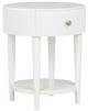 Legacy Kids Teen Adeline Cloud White Round Youth Nightstand-0