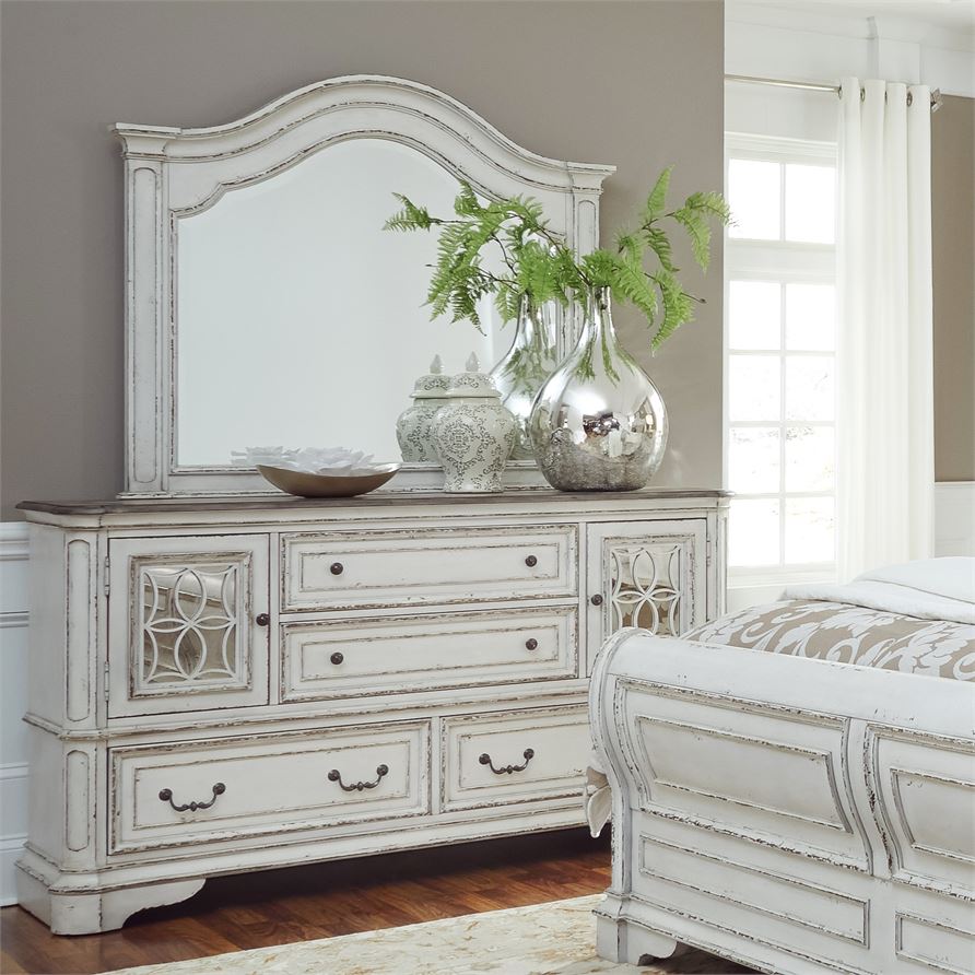 Liberty Furniture Magnolia Manor Arched Mirror - Thumbnail 4