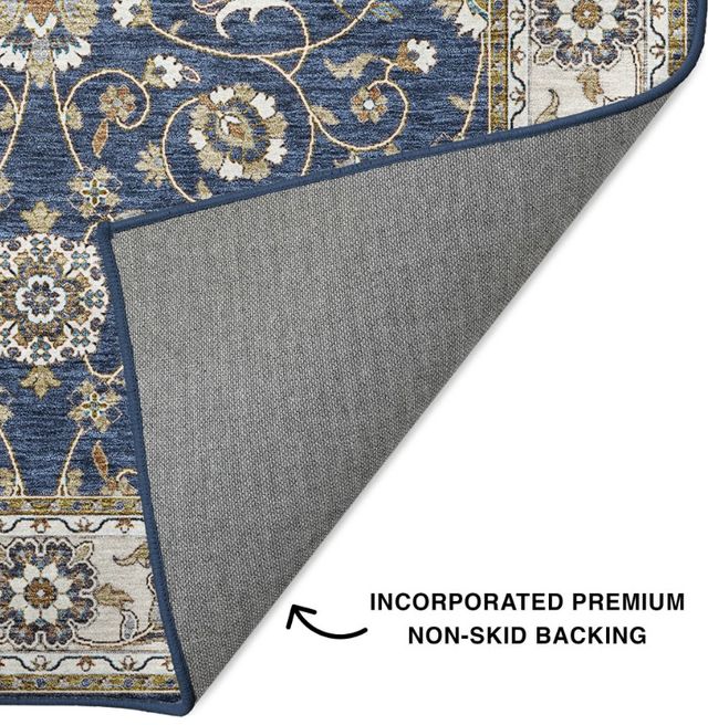 Dalyn™ Rug Company Hatay HY1 Navy 5'x8' Area Rug-1