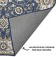 Dalyn™ Rug Company Hatay HY1 Navy 5'x8' Area Rug-1