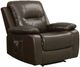 Elements International Dylan Tucson Brown Power Motion Recliner-0