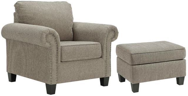 Benchcraft® Shewsbury 2-Piece Pewter Living Room Set-0