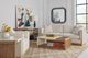 A.R.T. Furniture® Portico Sienna/White Plaster Rectangular Cocktail Table-1