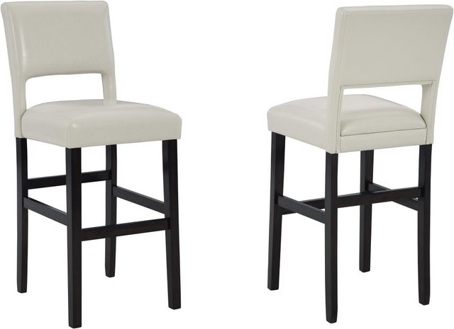 Signature Design by Ashley® Leektree Ivory Bar Stool-4