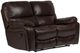 Porter International Designs Ramsey Brown Leather-Look Dual Reclining Loveseat-1