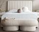 Diamond Sofa® Wave Ivory Curved Accent Bench-2