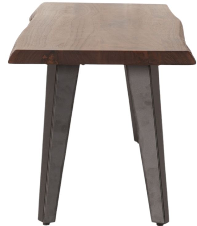 Home Trends & Design Kennedy Walnut Dining Bench-1