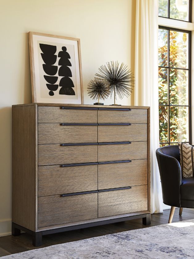 Lexington Home Zanzibar Bretton Gentlemans Dark Umber/Deep Espresso Chest-1