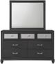 Crown Mark Lila Black Dresser-1