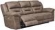 Signature Design by Ashley® Stoneland Fossil Reclining Power Sofa-0