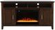 Jofran Inc. Urban Icon Merlot Electric Fireplace Media Console with Crystal Display-2