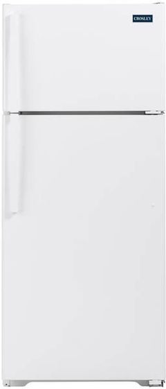 Crosley® 28 in. 17.5 Cu. Ft. White Top Freezer Refrigerator