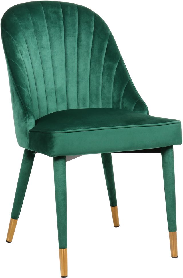 Meridian Furniture Belle Green Velvet Dining Chair-0