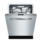 Bosch® 800 Series 24" Built In Dishwasher-Stainless Steel-1