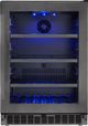 Silhouette® Prague 5.6 Cu. Ft. Black Stainless Steel Beverage Center-0