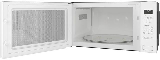 GE Profile™ 2.2 Cu. Ft. White Built In Microwave-1