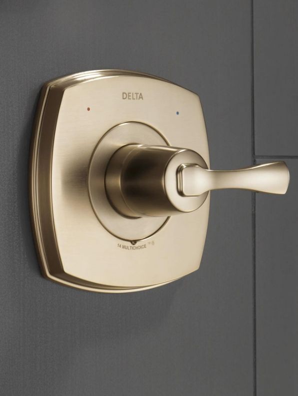 Delta Stryke® 14 Series Lumicoat® Champagne Bronze Valve Only-2