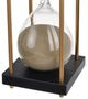 A & B Home Papin Black/Gold 30-Minute Hourglass-2
