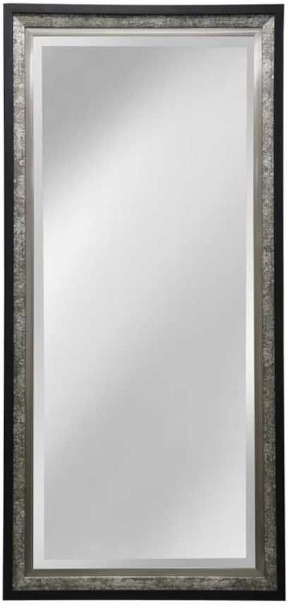 Stylecraft Black/Silver Framed Mirror-0