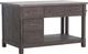 Magnolia Home by Joanna Gaines Phillips Rubbed Black Kitchen Island-0