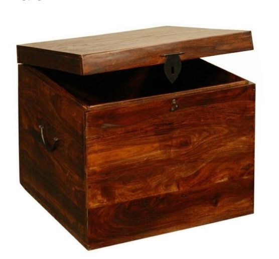 Jaipur Furniture Vienna Light Walnut Trunk-0