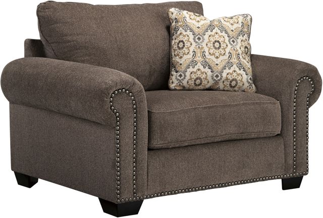 Benchcraft® Emelen Alloy Chair and a Half-0