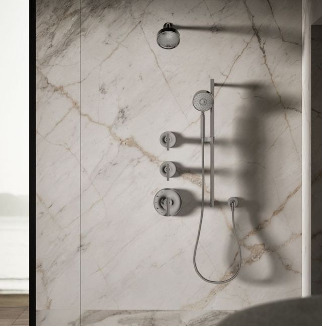 KOHLER® Purist® Vibrant Titanium 2.5 GPM Single-Function Showerhead-2