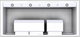 Vent-A-Hood® Designer Series 54" White Wall Mounted Range Hood-3