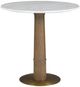 Fairfield® Provence White Carra Marble Top Counter Height Table with Sandstone Base-0