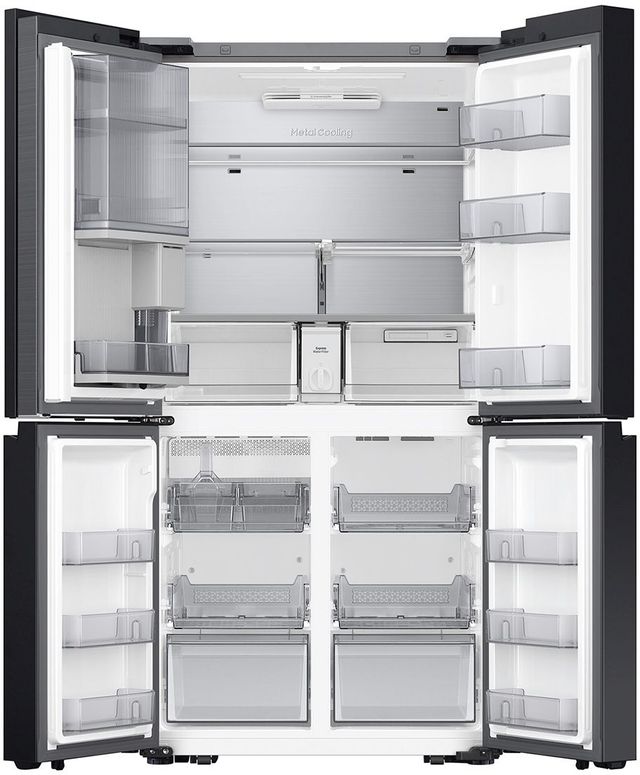 Samsung Bespoke 36" 23.0 Cu. Ft. Fingerprint Resistant Stainless Steel Counter Depth French Door Refrigerator-3