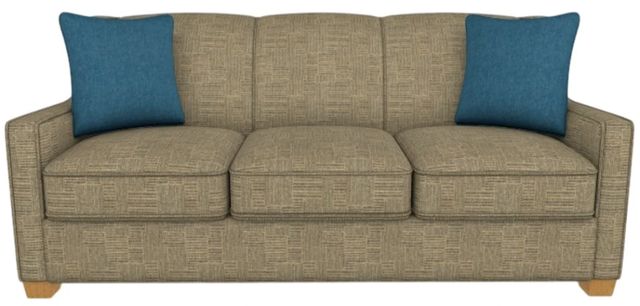 Best® Home Furnishings Customizable Marinette Queen Sofa Sleeper with Honey Birch Legs-1