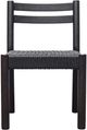 Moe's Home Collection Finn 2-Piece Black Dining Chair Set-1