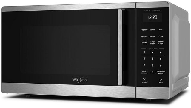 Whirlpool® 1.1 Cu. Ft. Stainless Steel Countertop Microwave with Sensor Cooking -3