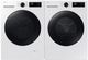 Samsung 5000 Series White Front Load Washer & Electric Dryer Laundry Pair-0