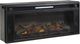 Signature Design by Ashley® Entertainment Accessories Black Fireplace Insert-1