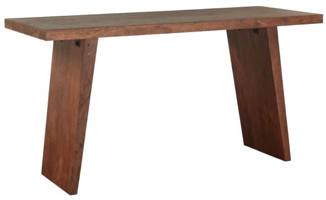 Home Trends & Design Lenox Walnut Gathering Table-0