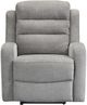 Elements International Avanti Whiskers Nature Grey Power Recliner-1