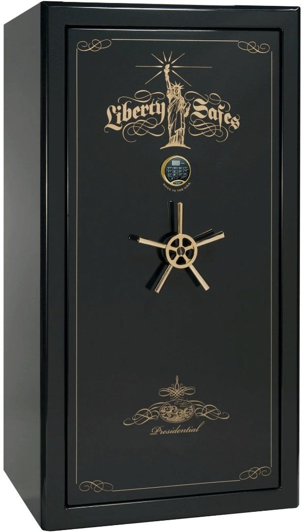 Liberty Safe Presidential Green Gloss 40 Electronic Lock Gun Safe-0