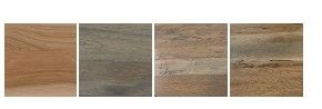Country View Woodworking Customizable Bedford Hickory Top 48" Dining Table with 4-Leaves and Brown Maple Base-3