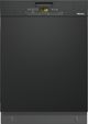 Miele 24" Obsidian Black Front Control Built In Dishwasher-0