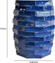 TOV Furniture Trax Blue Indoor/Outdoor Side Table-3