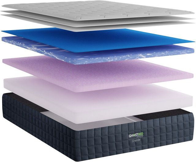 GhostBed® Grande Gel Memory Foam Queen Mattress-1